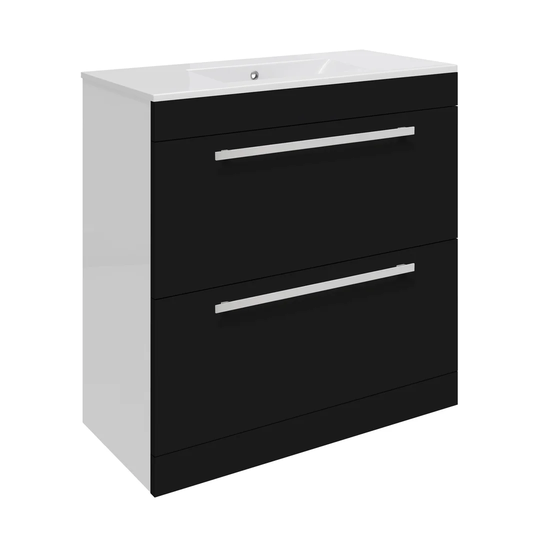 835mm Single Basin Vanity Unit with Storage Cabinet