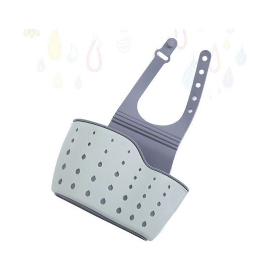 Kitchenware Sink Suspended Bag, Small Shelf Sponge Supplies Storage Sink Suspended Shop Drainer.