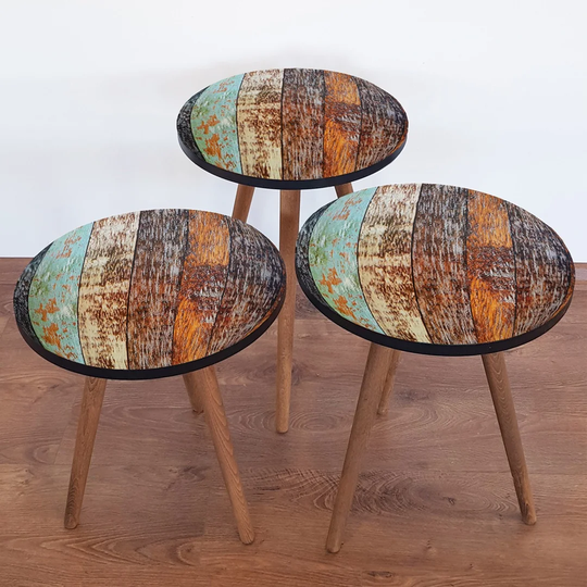 Traci 3 Piece Nest of Tables