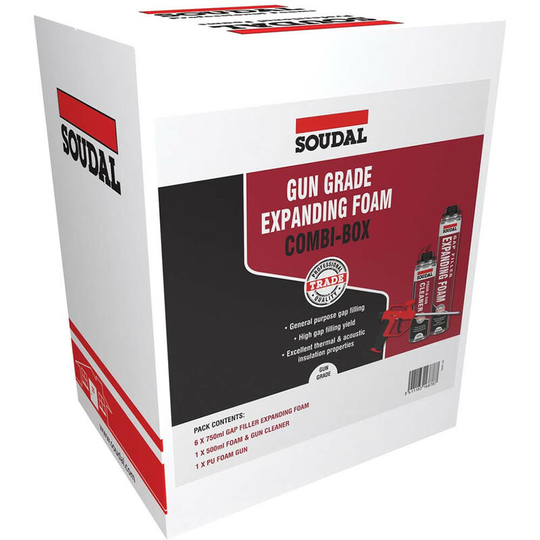 Soudal - Gap Filler Expanding Foam Combibox - n/a