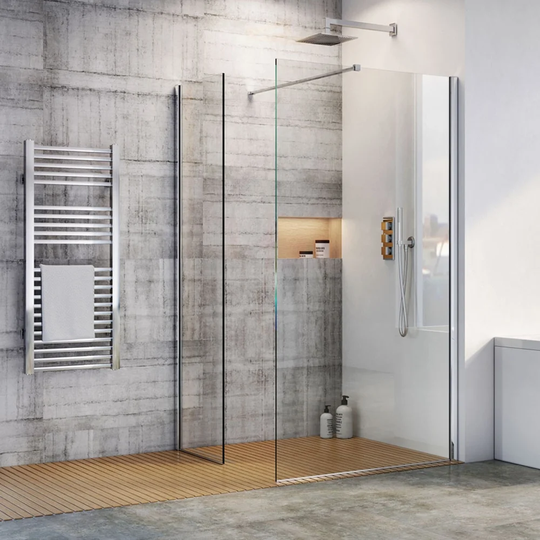 Chism 10mm Glass Fixed Shower Screen
