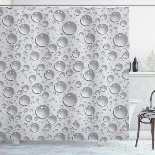Bompartito 13 Piece Polyester Shower Curtain Set