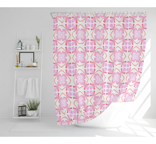 Bruzios Polyester Shower Curtain Set