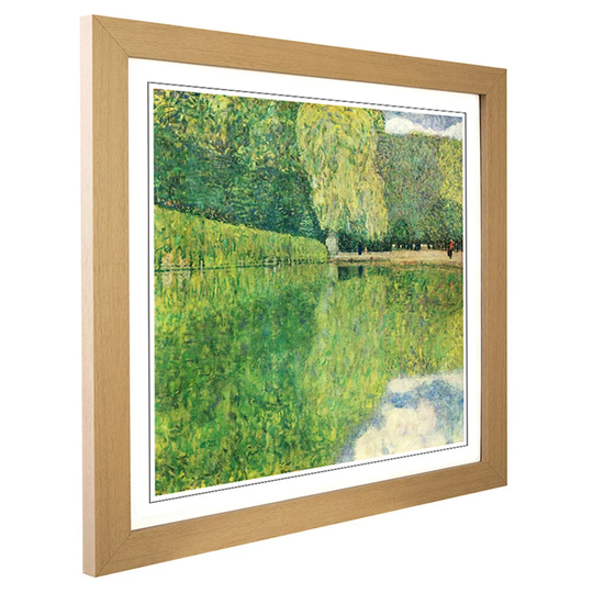 Landscape by Gustav Klimt Framed Painting Print
