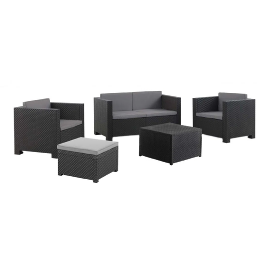 Krithika 5 - Person Seating Group with Cushions