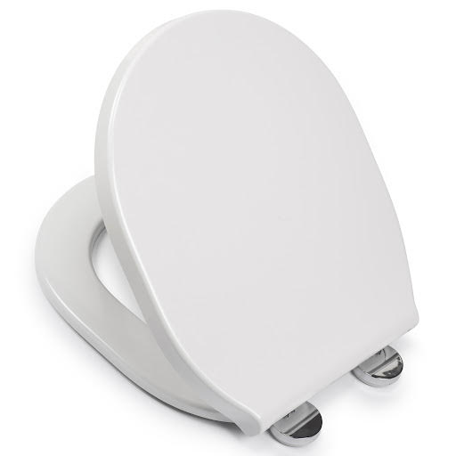 Croydex Bolsena Flexi-Fix Soft Close Toilet Seat White - WL602822H
