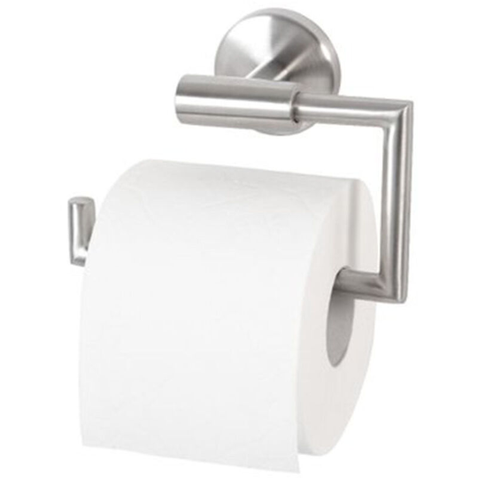304 Stainless Steel Perforated Free Roll Paper Holder Brushed Toilet Paper Holder Bathroom Tissue Holder