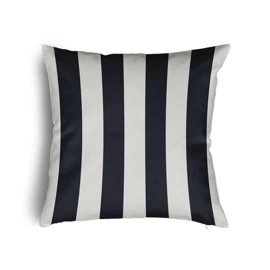 Lysette Striped Square Scatter Cushion with Filling
