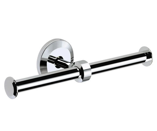 Solo Double Wall Mounted Toilet Roll Holder