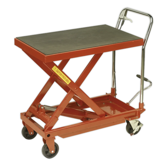 Kensa 29cm H x 95cm W x 55cm D 500kg Hydraulic Platform Trolley