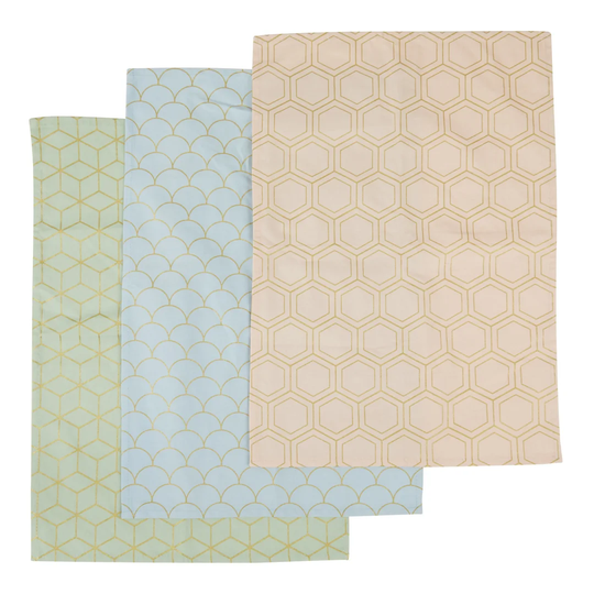 Frosted Deco Tea Towel Assorted Linens Set