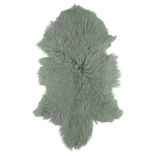 Meigs Sheepskin Mint Rug