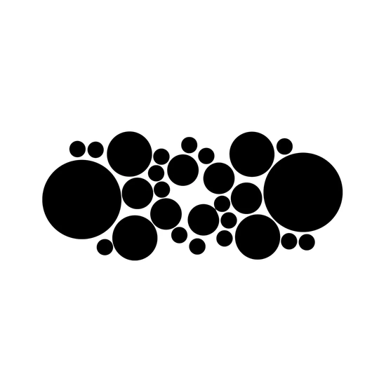 Round Big Mirror Wall Sticker