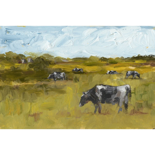 Rural View II by Ethan Harper - Wrapped Canvas Painting