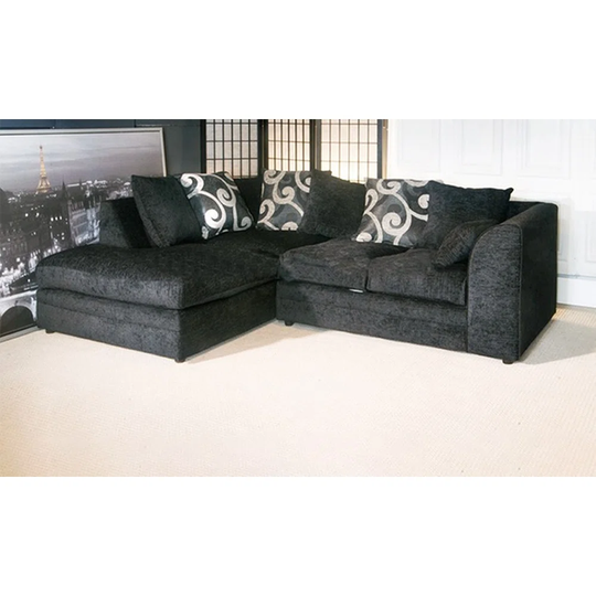 Brima Zina 212" Wide Chenille Corner Sofa