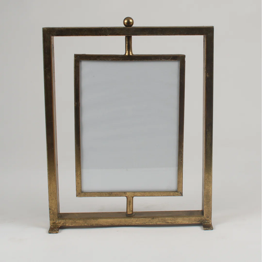 Dannon 15 x 20 cm Metal Single Picture Frame in Golden