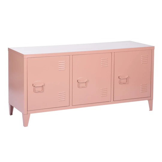 Blakley 3-Door 3-Shelf Storage Cabinet