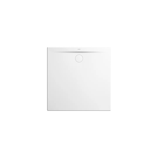 Superplan Zero 1000 x 1000 mm Steel Enamel Shower Tray - Alpine White