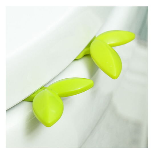 Leaf Shape Toilet Seat Handle Seat Cover Lifter Avoid Touching (pack of 2)