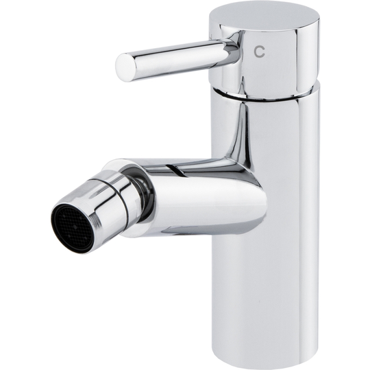 Circo Polished Chrome Bidet Mixer Tap - Chrome