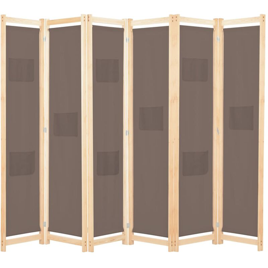 Benitez Room Divider by August Grove Brown
