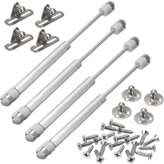 4 Gas Struts Pneumatic Arm Hydraulic Kitchen Cabinet Door Lifting Cabinet Cabinet Door (150N)