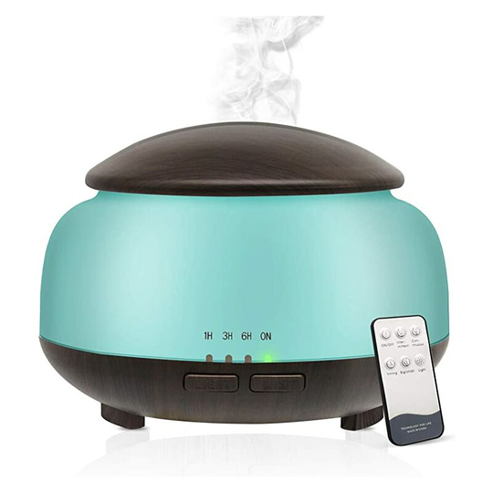 Ilovemilan - Essential Oil Diffuser, Aromatherapy Diffuser with Remote Control,300ml Aroma Ultrasonic Nebulizing Cool Mist Humidifier