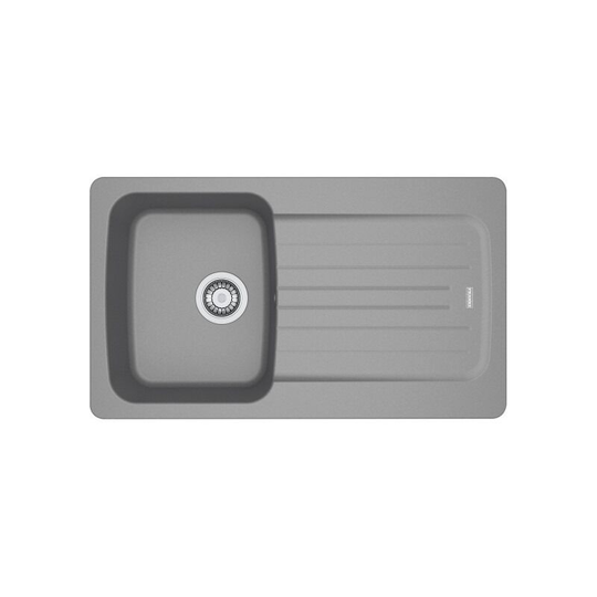 Franke - Aveta avd 611-86 Sink unit 86x50cm with reversible drainer, Fradura, Grey (AVD611-86SE)