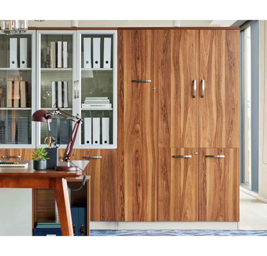 Tatton 5 -Door 5 -Shelf Storage Cabinet