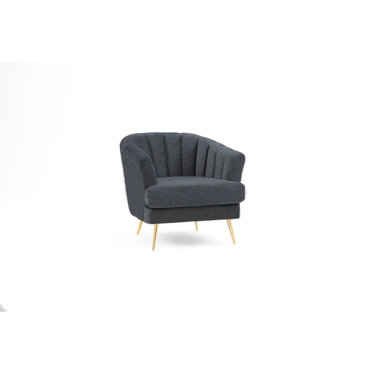 Vieira 80Cm Wide Linen Armchair