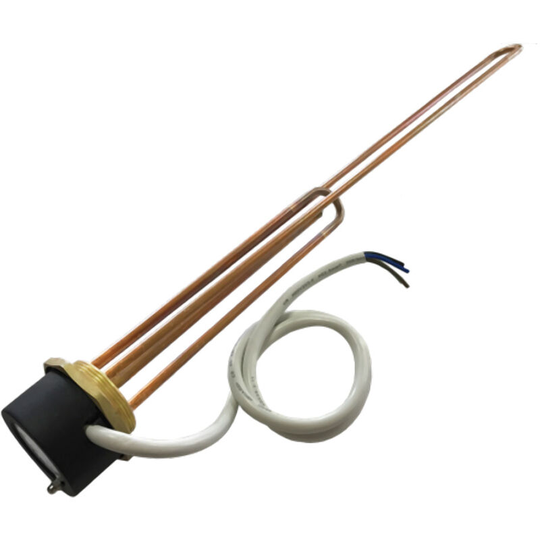 Tesla - 27 Copper Immersion Heater with 2.1/4 Boss + Pre-wired 1m cable TIH465