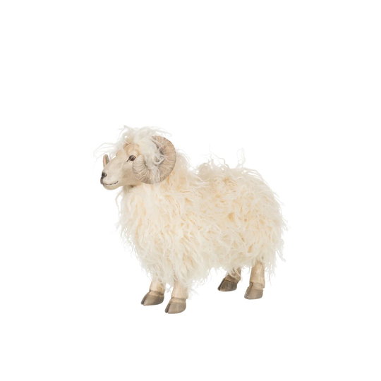 Small Goat Harrow Figurine