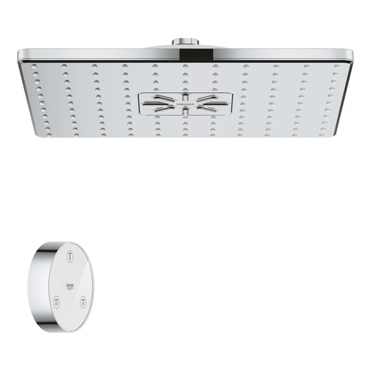 GROHE Rainshower SmartConnect 310 Cube Head shower 2 sprays Chrome 26643000