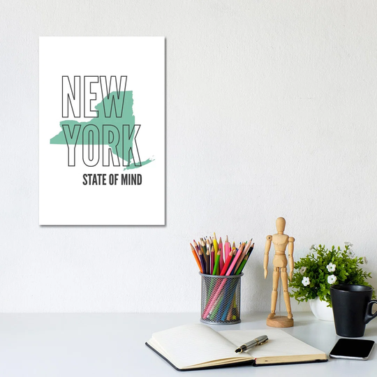 New York State of Mind by Benton Park Prints - Wrapped Canvas Art Prints
