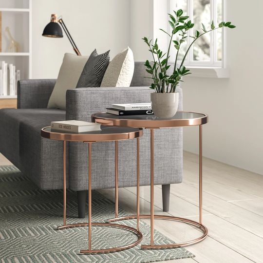 Bittinger 2 Piece Nest of Tables
