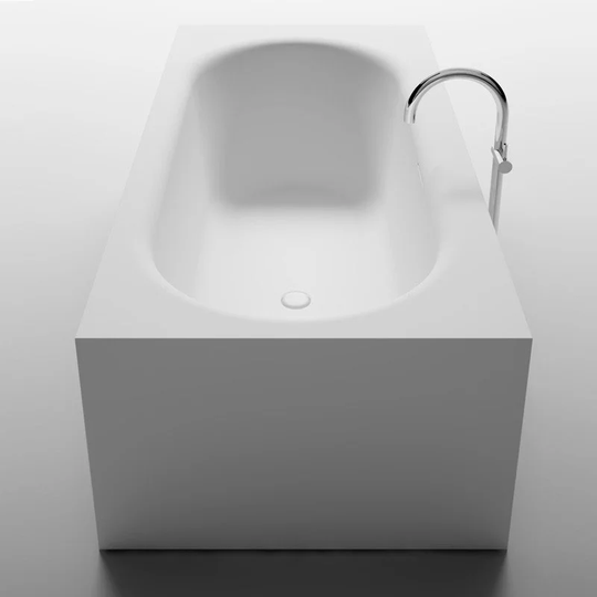 Island Bathtub In Solid Surface RIHO MADRID 180X85x54 Cm