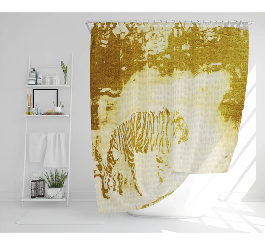 Bruyere Polyester Shower Curtain Set