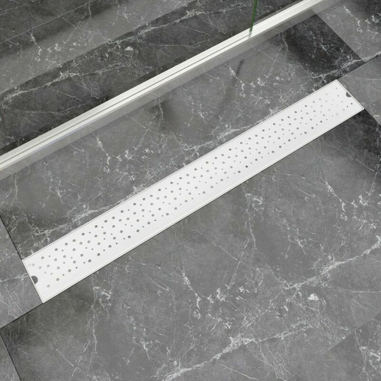 Linear Shower Drain Bubble 930x140 mm Stainless Steel VDTD04372 - Topdeal