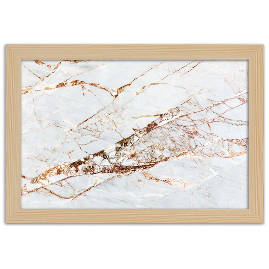 Marble Abstraction - Picture Frame Graphic Art