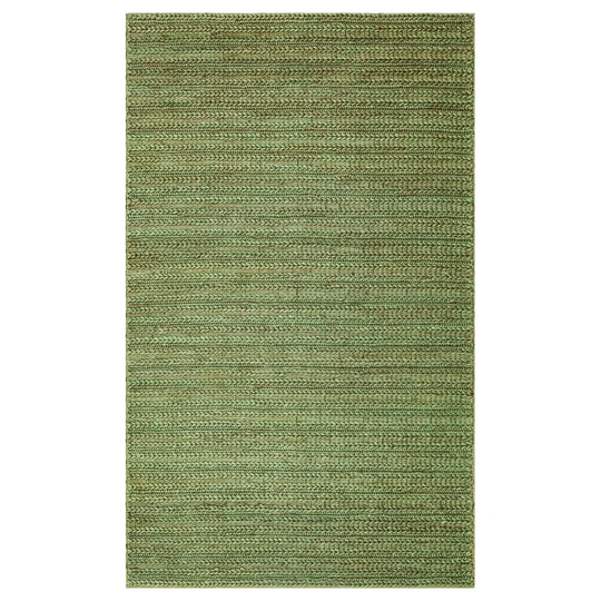 Ullman Machine Woven Green Rug