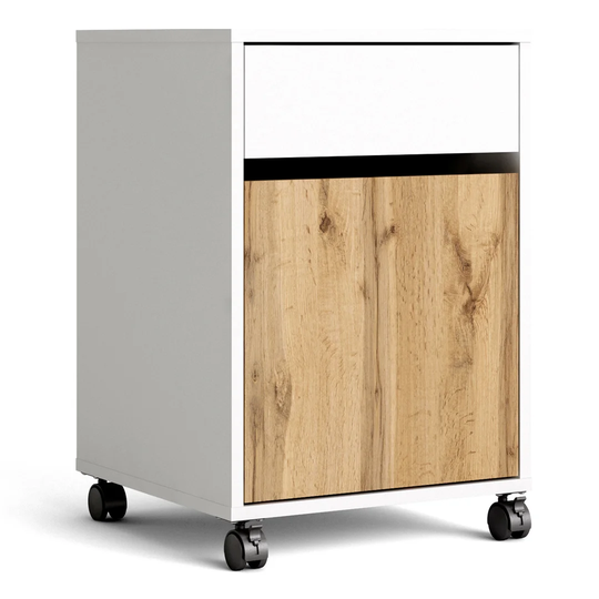 Carlyn 1 -Door 1 -Drawer Storage Cabinet
