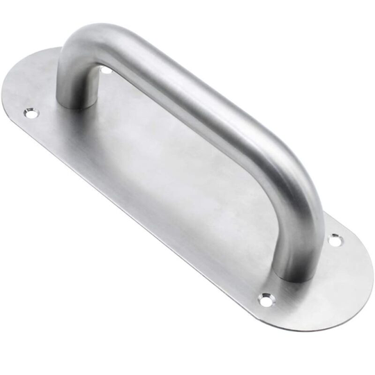 Sliding Door Handle Stainless Steel Pull Push Door Handles Heavy Duty Toilet Door Cabinet Cupboard Fire Door Sliding Gate Garage Shed Handle
