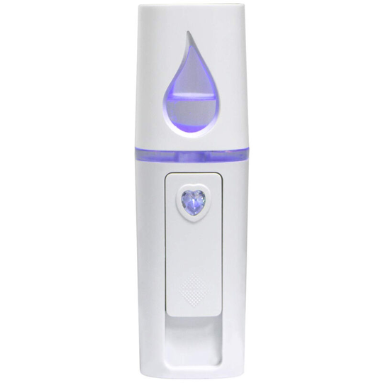 Superseller - Nano Facial Mister 20mL Face Humidifier Portable Cool Mist Facial Steamer spa Moisturizing Hydrating Face Sprayer, White - White