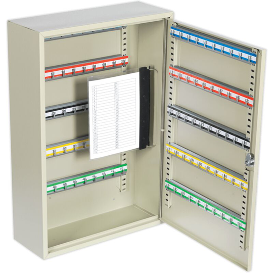 SKC100D Key Cabinet 100 Key Capacity Deep - Sealey