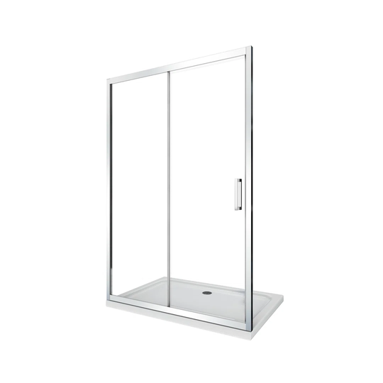 Gjin Framed Glass Single Sliding Shower Door