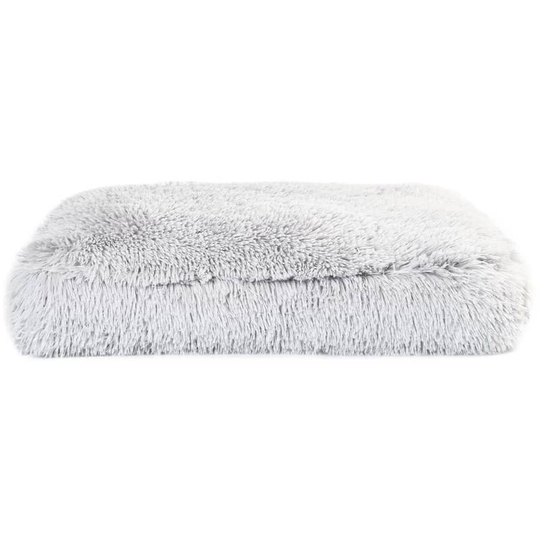 PET Dog Cuddle Bed 80x55 cm Light Grey @ PET Grey
