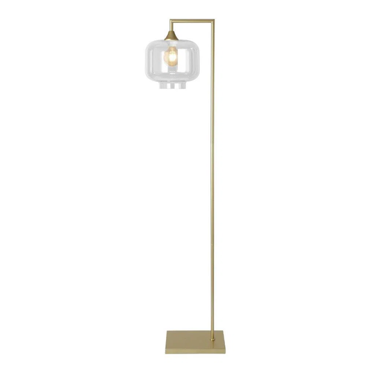 Stockertown 135Cm Gold Arched Floor Lamp