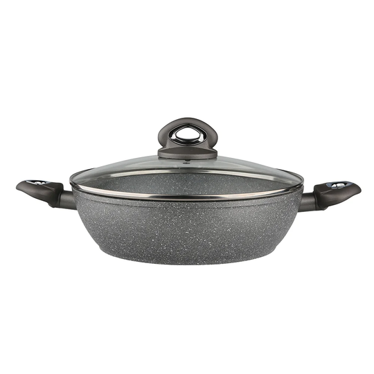 Martino 28cm Non-Stick Frying Pan with Lid