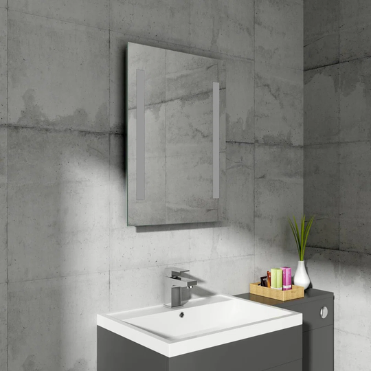 Casner Metal Framed Wall Mounted Bathroom Mirror