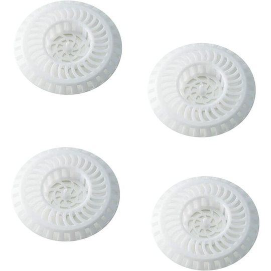 Basa Set of 4 Kitchen Sink Filter, Plastic Drain Filter, Kitchen Bathroom Filter